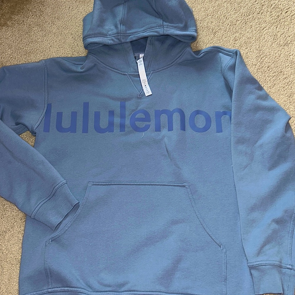 Blue Lululemon Hoodie (very lightly worn)